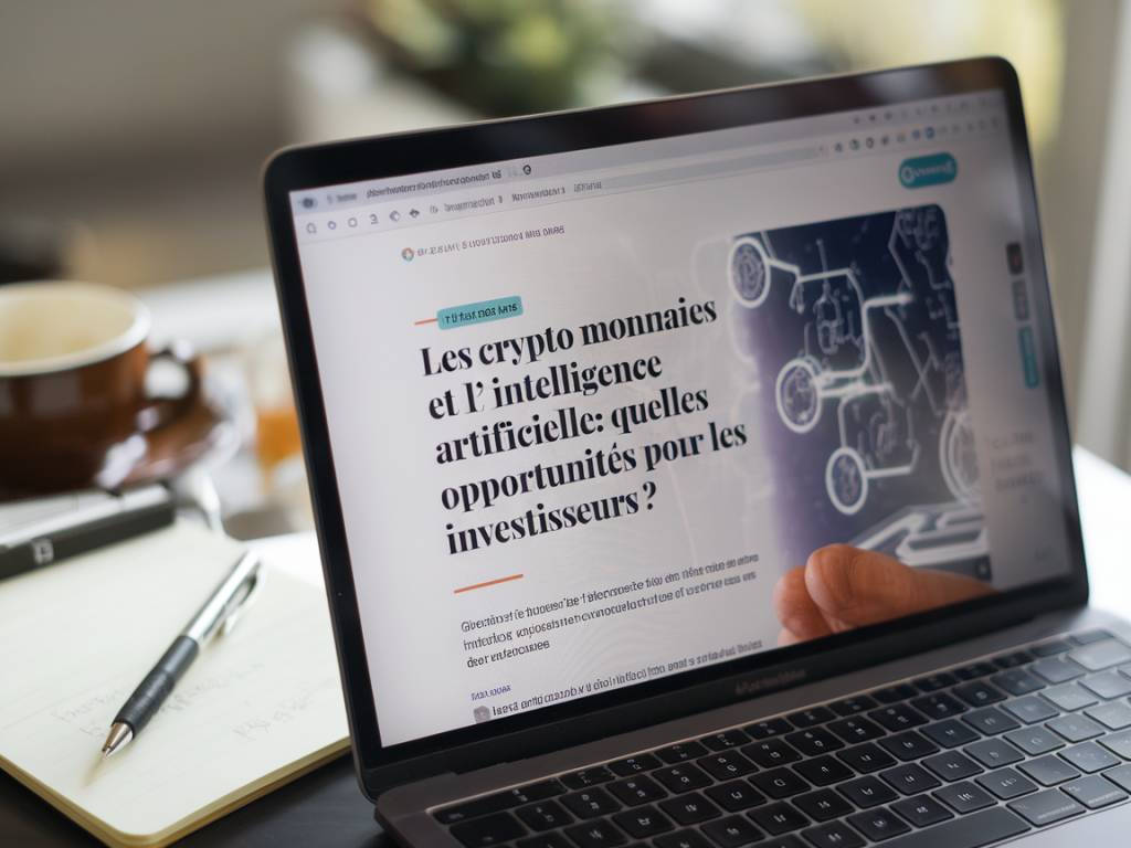 Les crypto-monnaies et l'intelligence artificielle : quelles opportunités pour les investisseurs ?